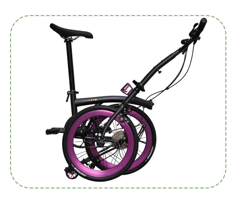 Amazon | JKlapin 折りたたみ自転車 20インチ 3段折りたたみ式